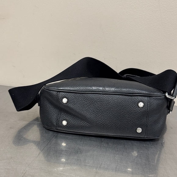 Black Gucci Leather Jumbo Messenger Crossbody Bag - Picture 2 of 9